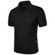 Men's Short-Sleeve Plain Summer Polo Shirt – image 1