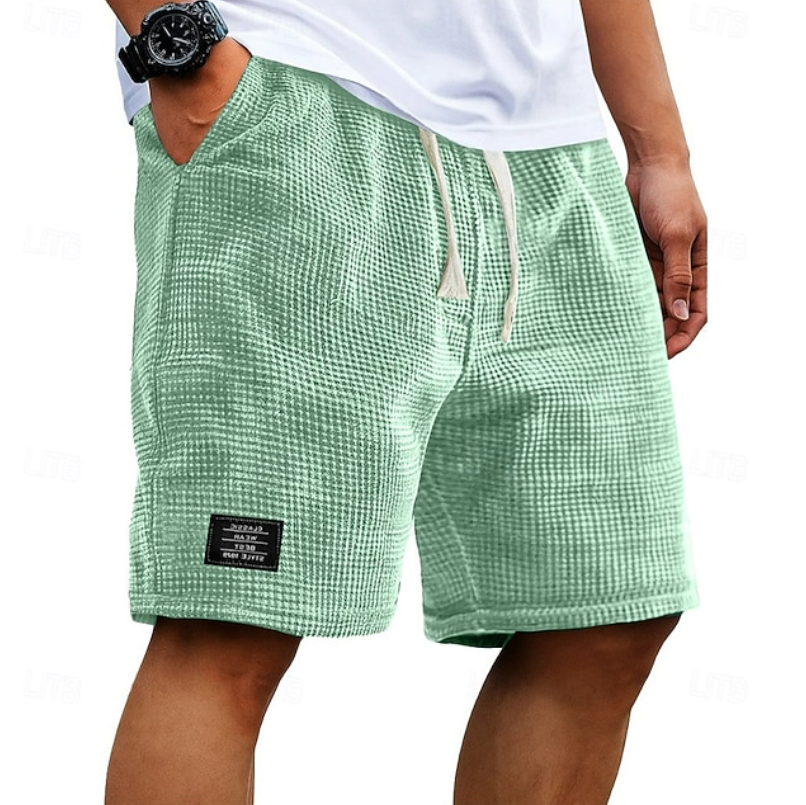 Men's Waffle-Textured Summer Shorts – image 5