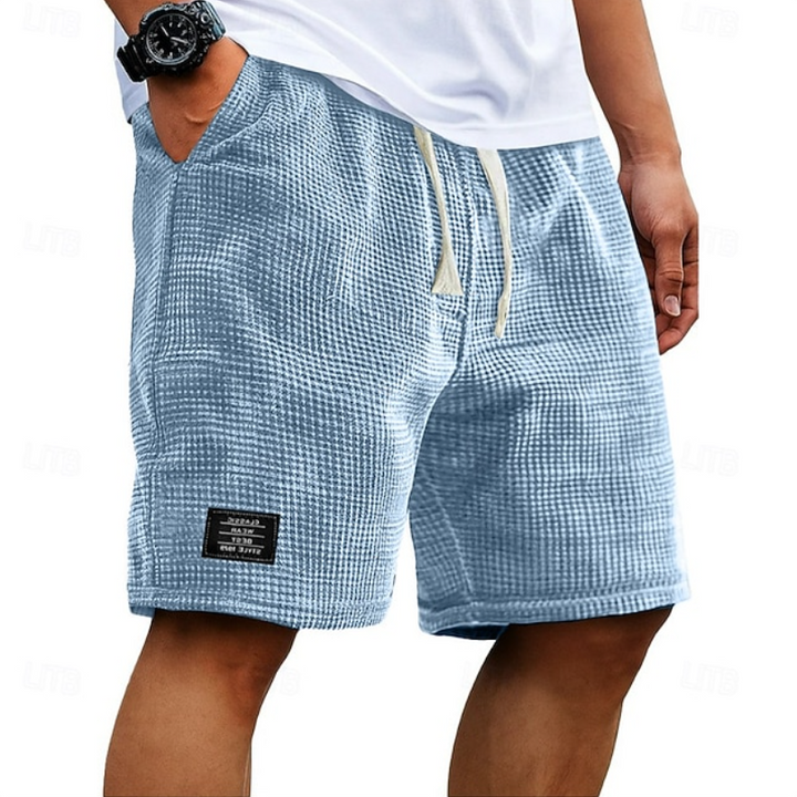 Men's Waffle-Textured Summer Shorts – image 6