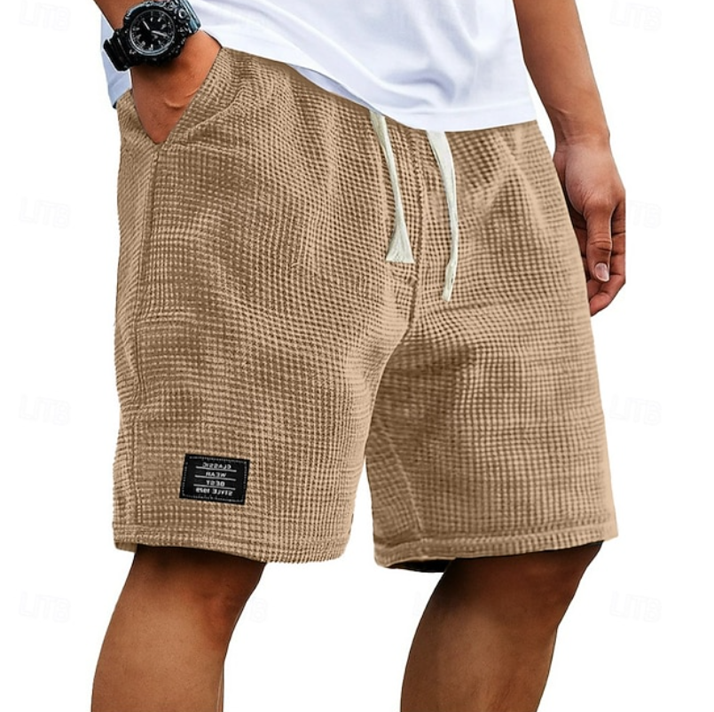 Men's Waffle-Textured Summer Shorts – image 4