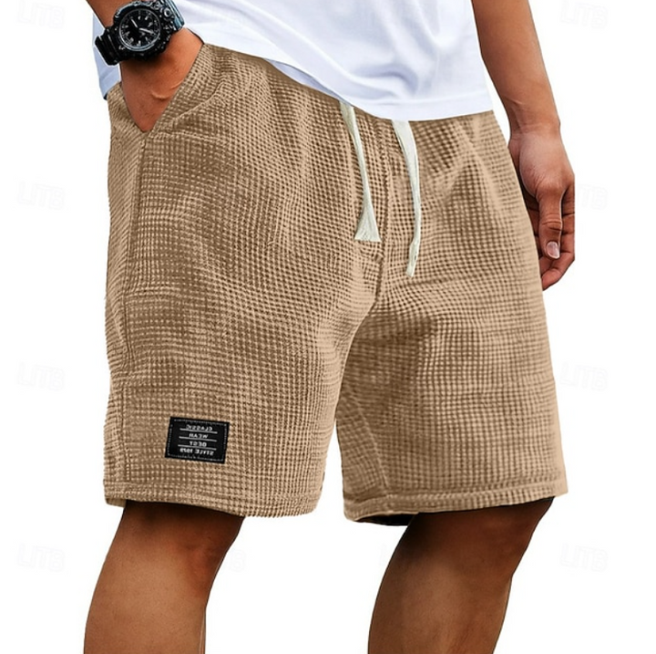 Men's Waffle-Textured Summer Shorts – image 4