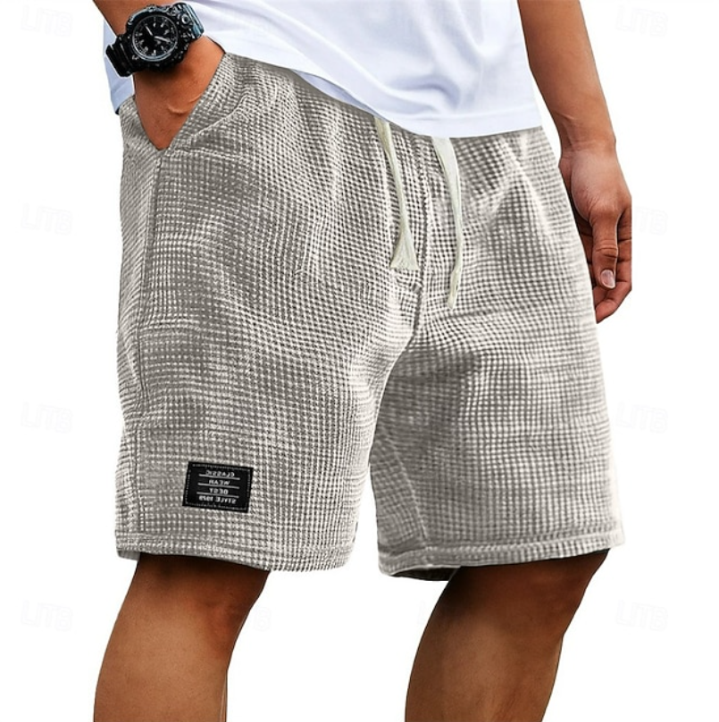 Men's Waffle-Textured Summer Shorts – image 2