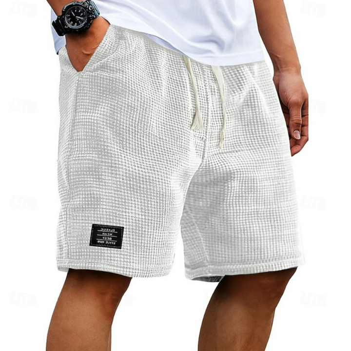 Men's Waffle-Textured Summer Shorts – image 8
