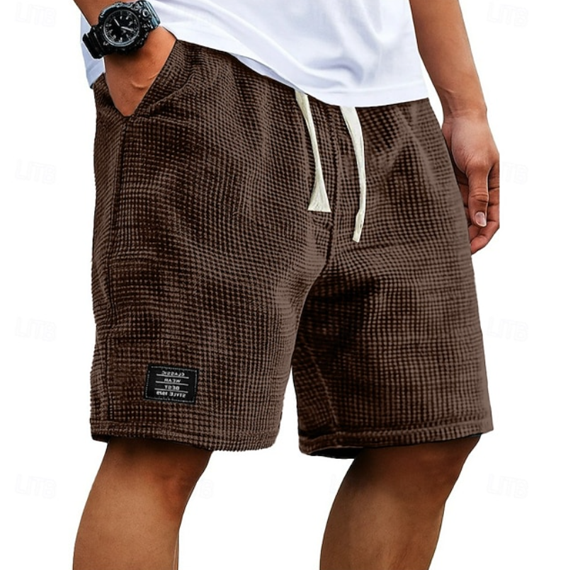 Men's Waffle-Textured Summer Shorts – image 7
