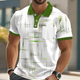 Men's Short-Sleeve Printed Summer Polo Shirt – image 5