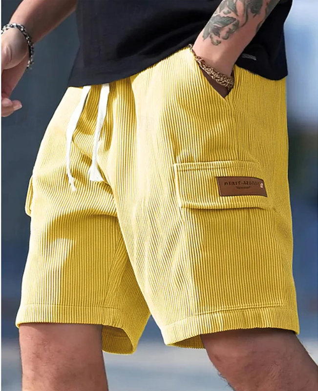 Men's Drawstring Utility Summer Shorts – image 2