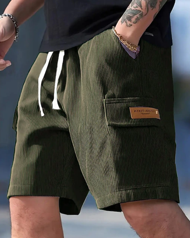 Men's Drawstring Utility Summer Shorts – image 8