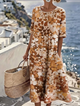 Women's Floral Boho Maxi Summer Dress – image 4