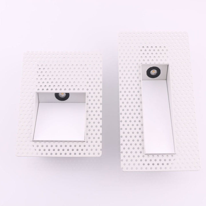 Frameless LED Sensor Wall Light With Perforated Panel Design