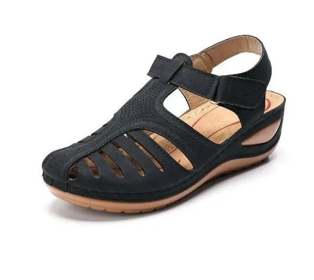 Women's Orthopaedic Closed-Toe Cut-Out Comfort Sandals – image 1