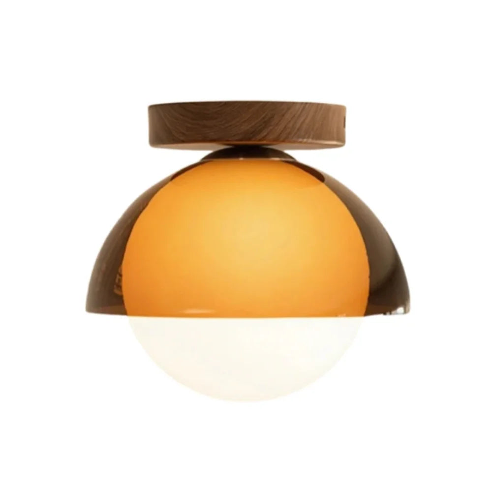 Skadi Bauhaus Vintage Acrylic Ceiling Light