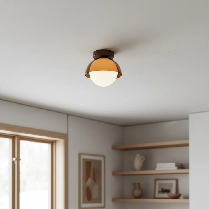 Skadi Bauhaus Vintage Acrylic Ceiling Light
