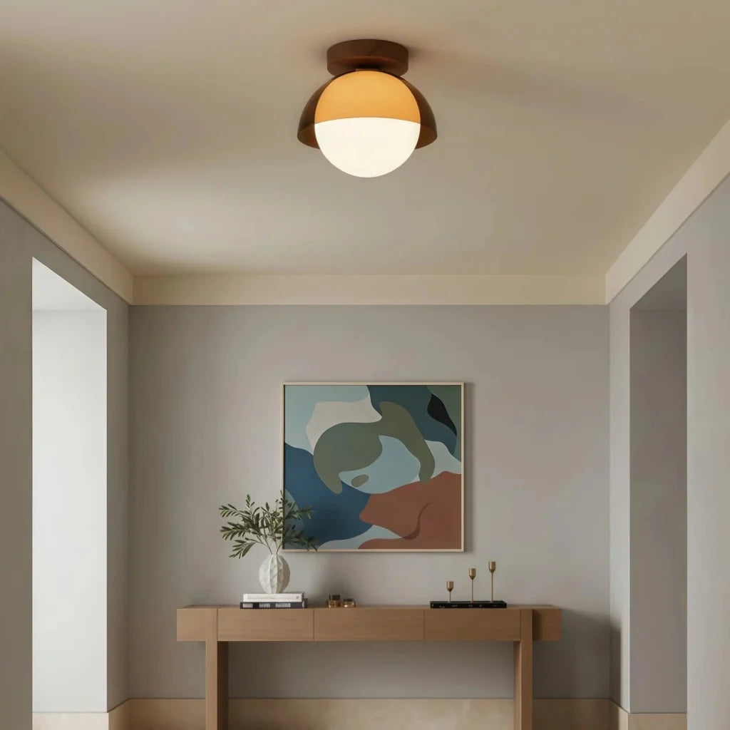 Skadi Bauhaus Vintage Acrylic Ceiling Light