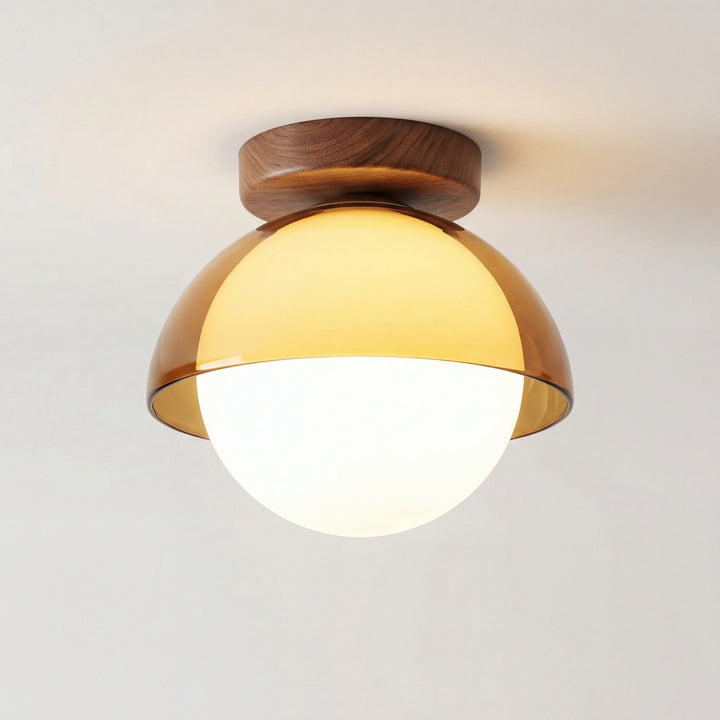 Skadi Bauhaus Vintage Acrylic Ceiling Light