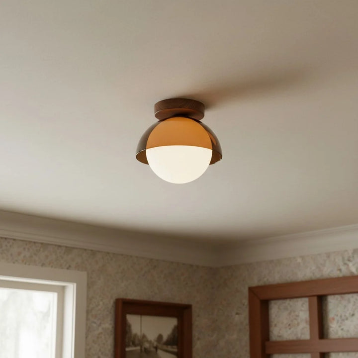 Skadi Bauhaus Vintage Acrylic Ceiling Light