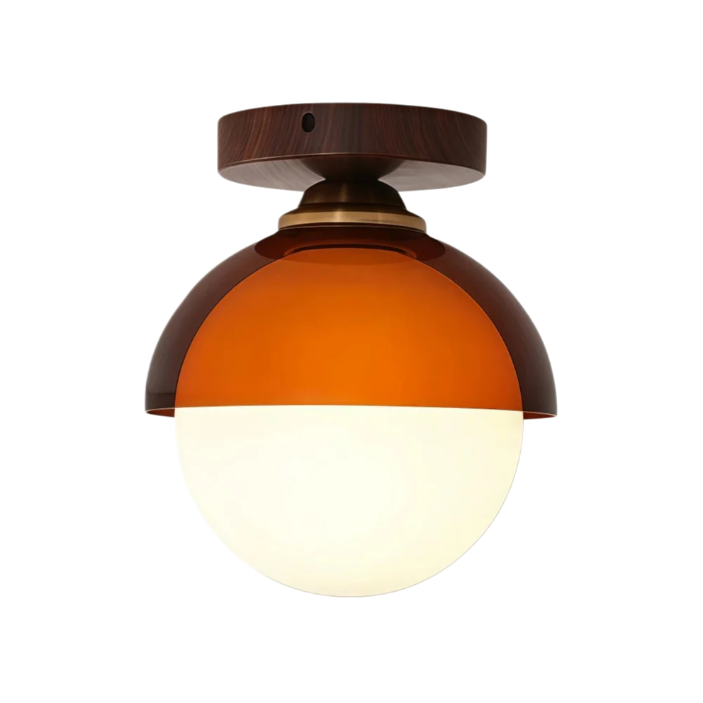 Skadi Bauhaus Vintage Acrylic Ceiling Light