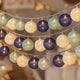 Cotton Ball String Light Garland
