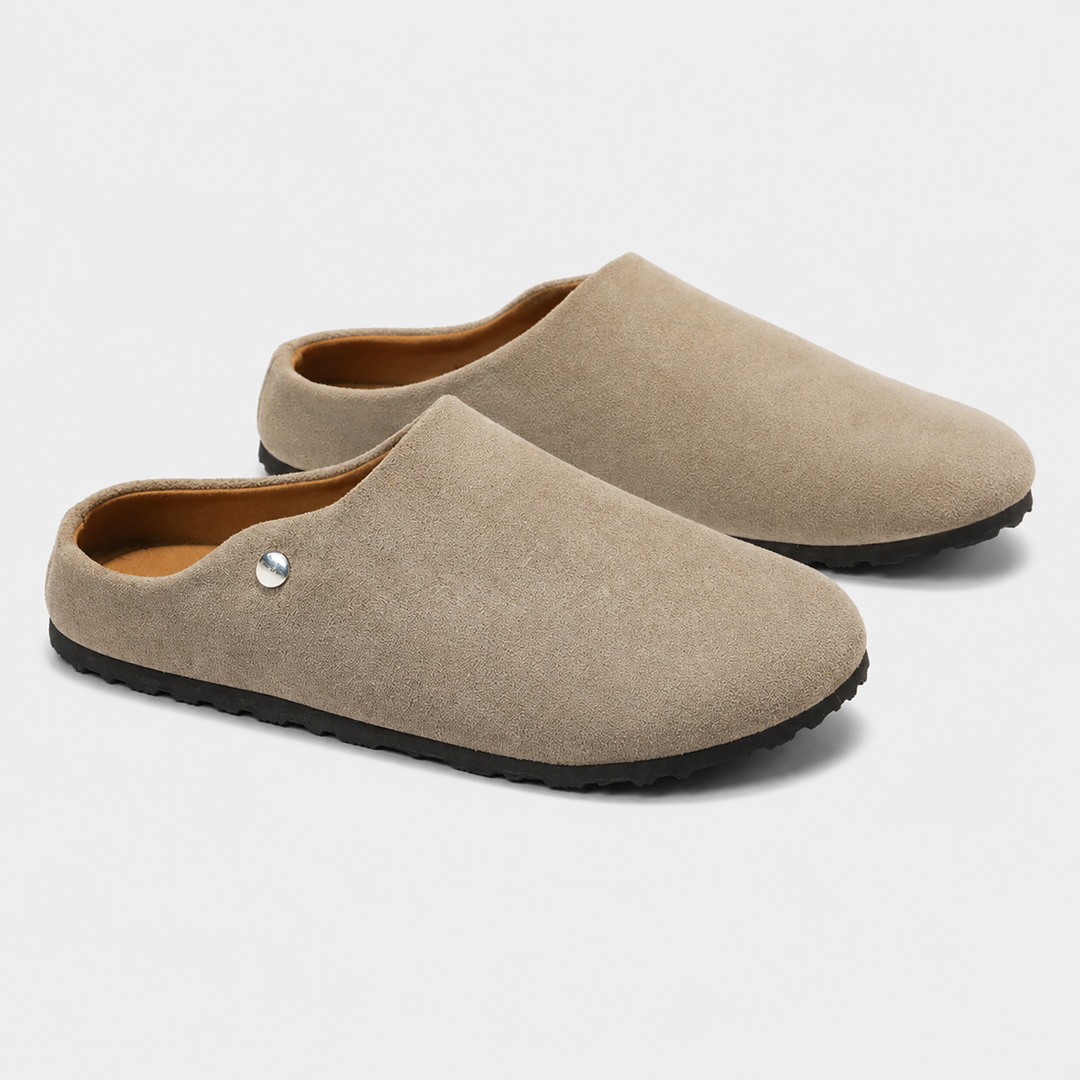 Suede Clog Slippers image 1