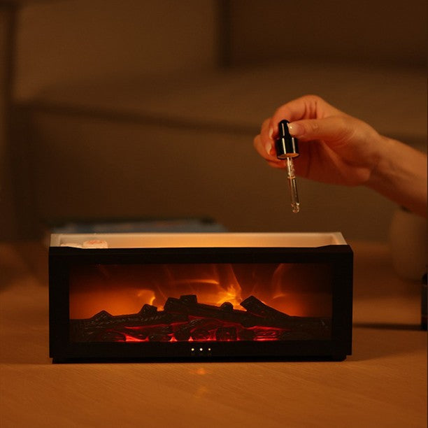 Fireplace Effect Humidifier with Remote