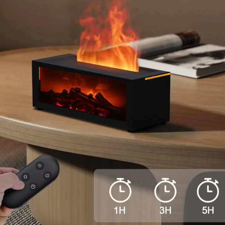 Fireplace Effect Humidifier with Remote