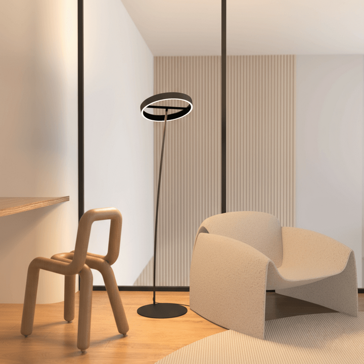 Sola Dimmable Aluminium Floor Lamp, view 6
