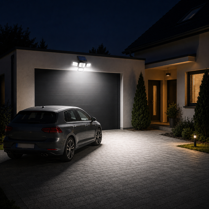 Solar Motion Sensor Lights Outdoor image 3