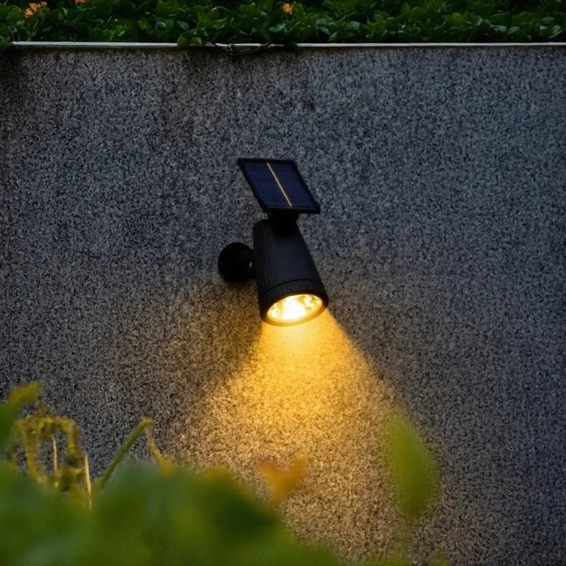 Solar Powered Colour-Changing Garden Spotlight