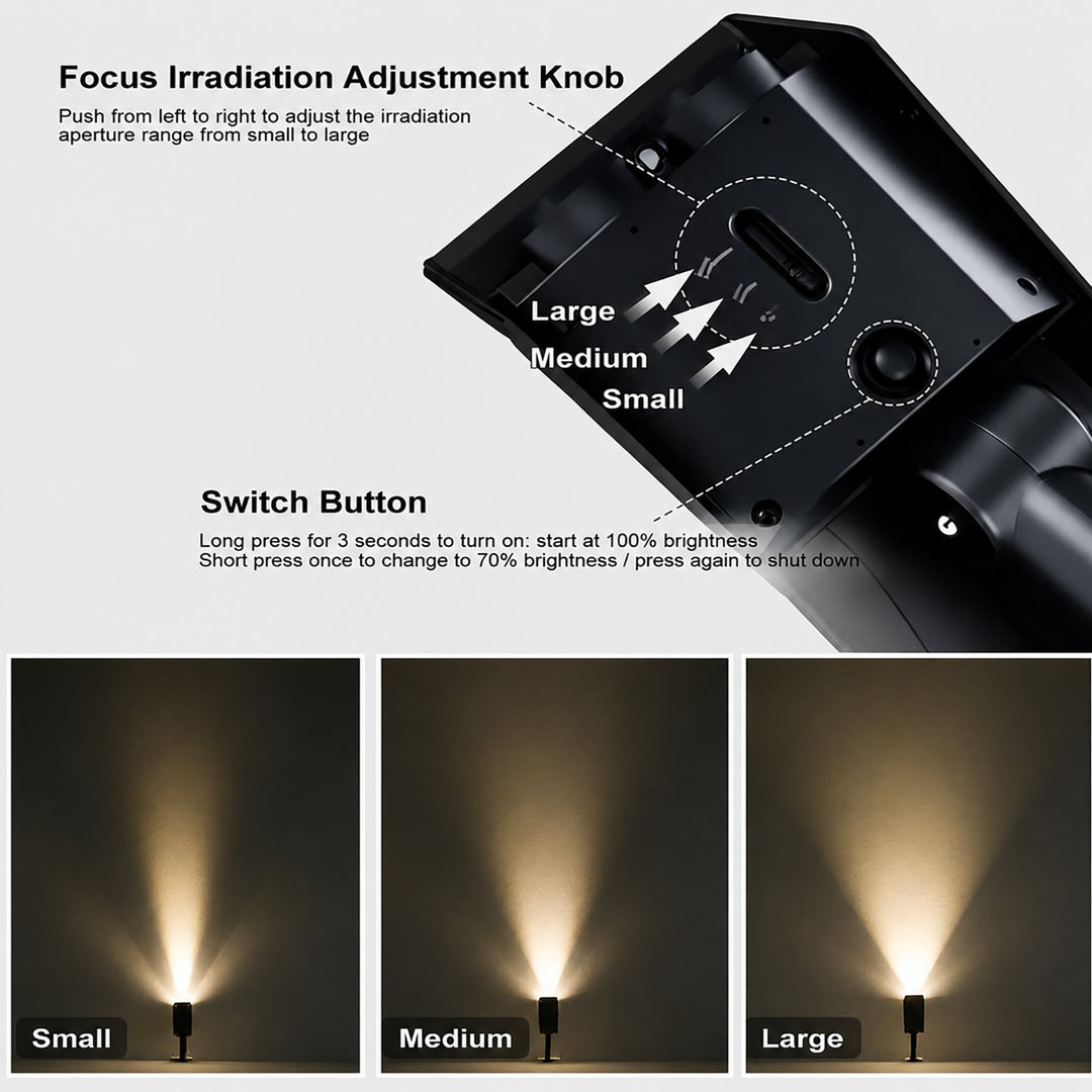 Solar Outdoor Spotlight image 6