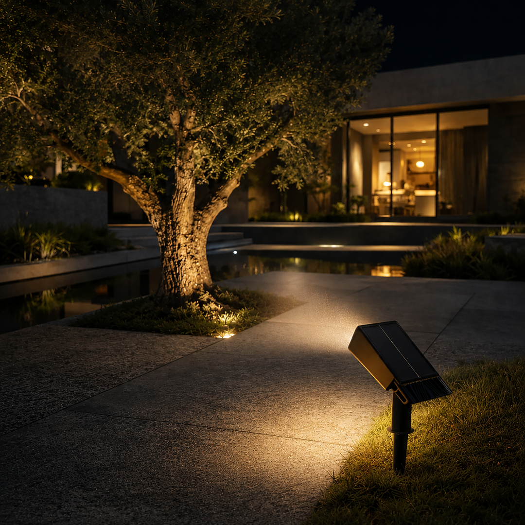 Solar Outdoor Spotlight image 4