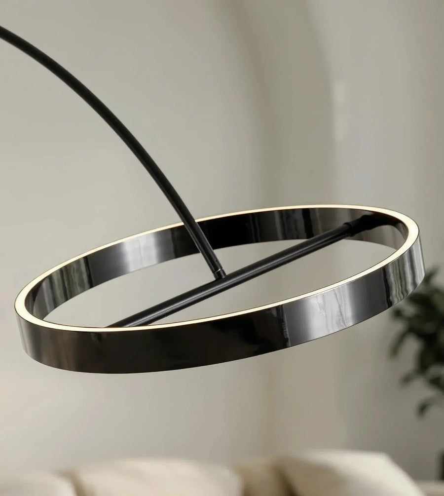 Solaya Dimmable Aluminium Floor Lamp, view 3