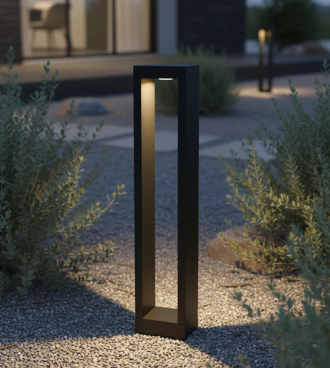 Sora Aluminium Black Outdoor Path Light – image 9