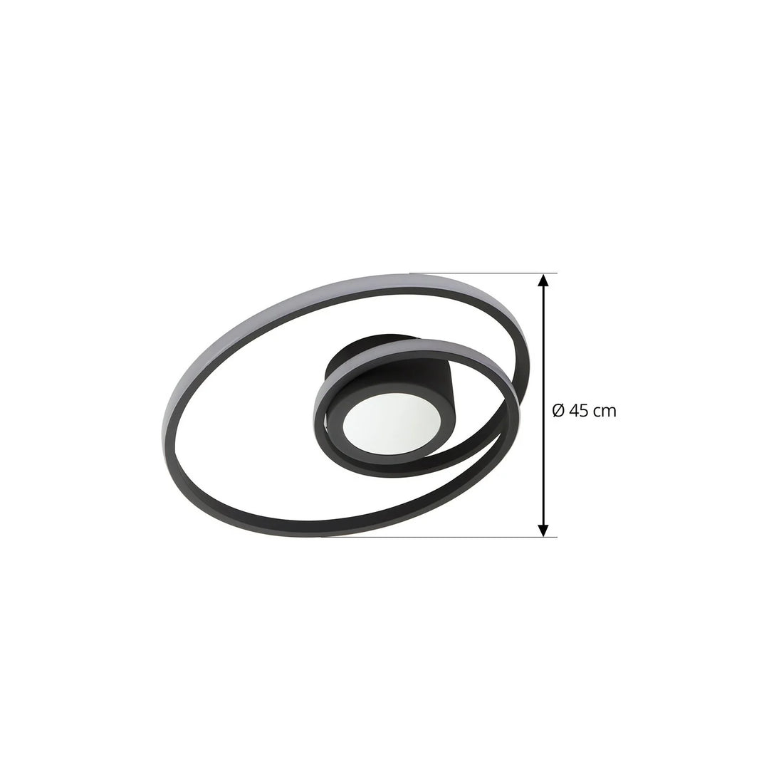 Sorelia Minimalist Circle LED Ceiling Light