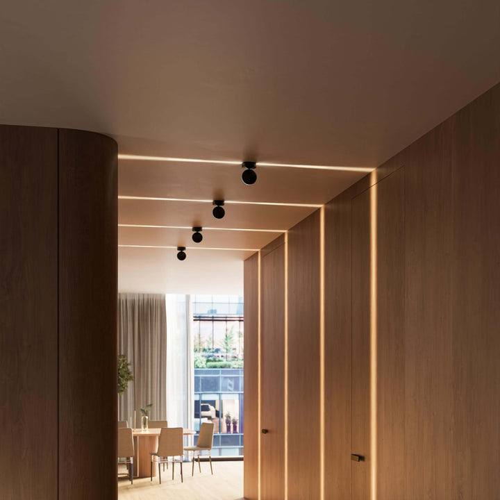 Spectra White Aluminium Ceiling Light – image 17