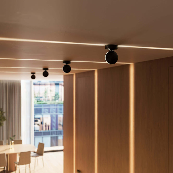 Spectra White Aluminium Ceiling Light – image 14