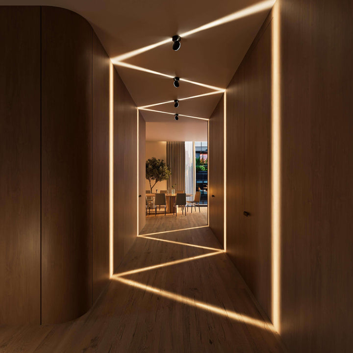 Spectra White Aluminium Ceiling Light – image 12