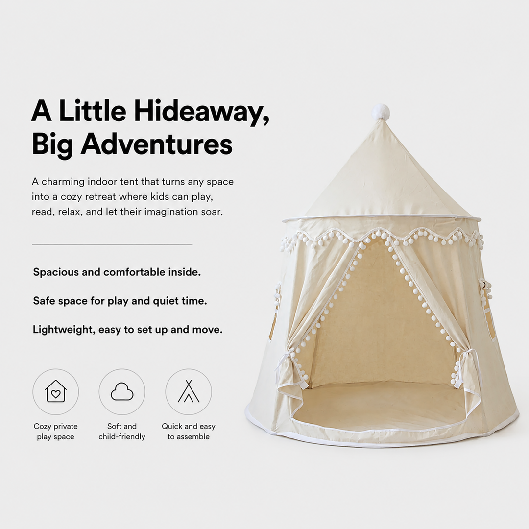 Indoor Kids Play Tent image 4