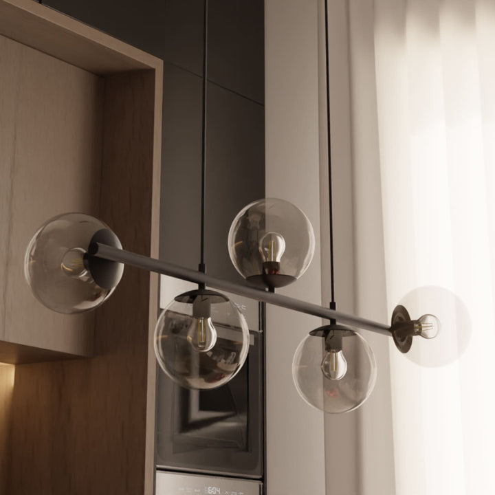 Livana Opal Globe Branch Pendant Light – image 9