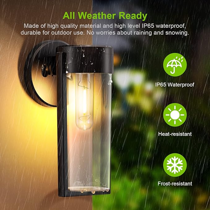 Solar Powered Fence and Garden Wall Light