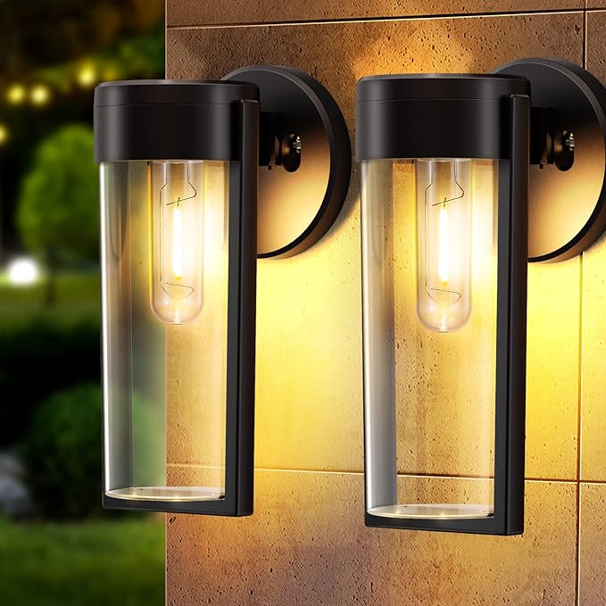 Solar Powered Fence and Garden Wall Light