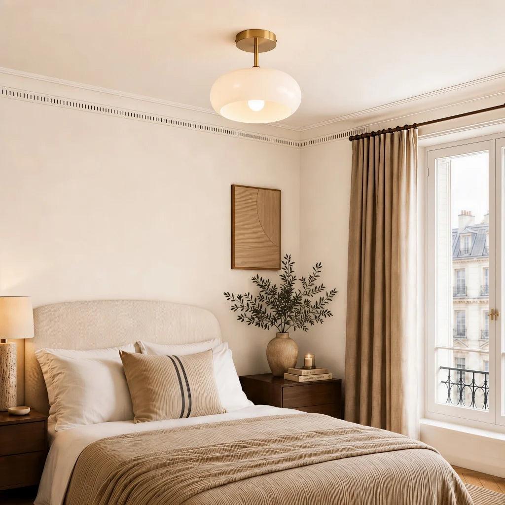 Veda Bauhaus Round Ceiling Light