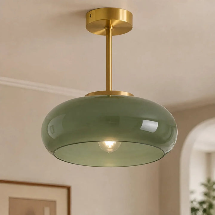 Veda Bauhaus Round Ceiling Light