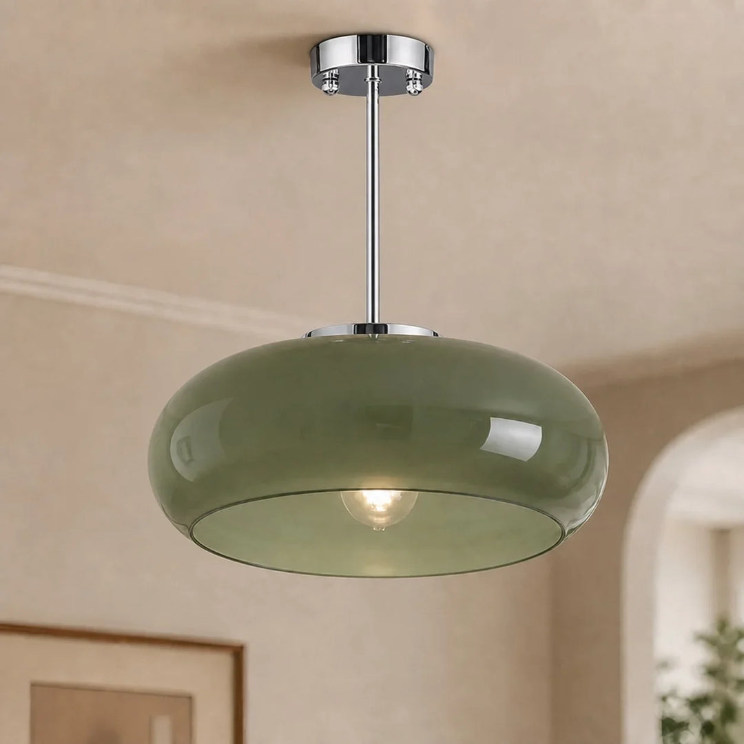 Veda Bauhaus Round Ceiling Light
