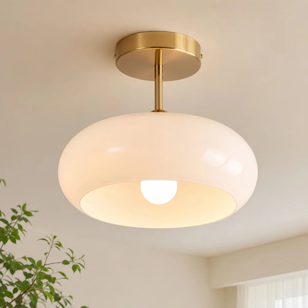 Veda Bauhaus Round Ceiling Light