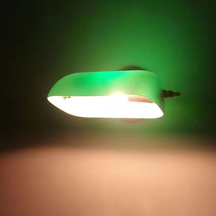 Vintage Glass Half Moon Wall Sconce Lamp 1-Light