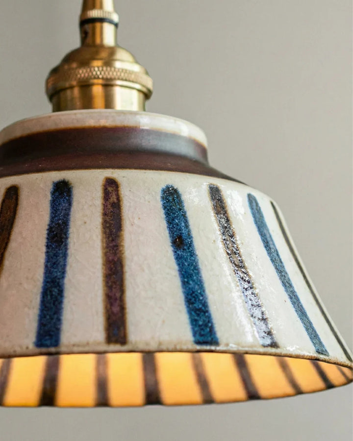 Vintage Ceramic Pendant Light, view 7