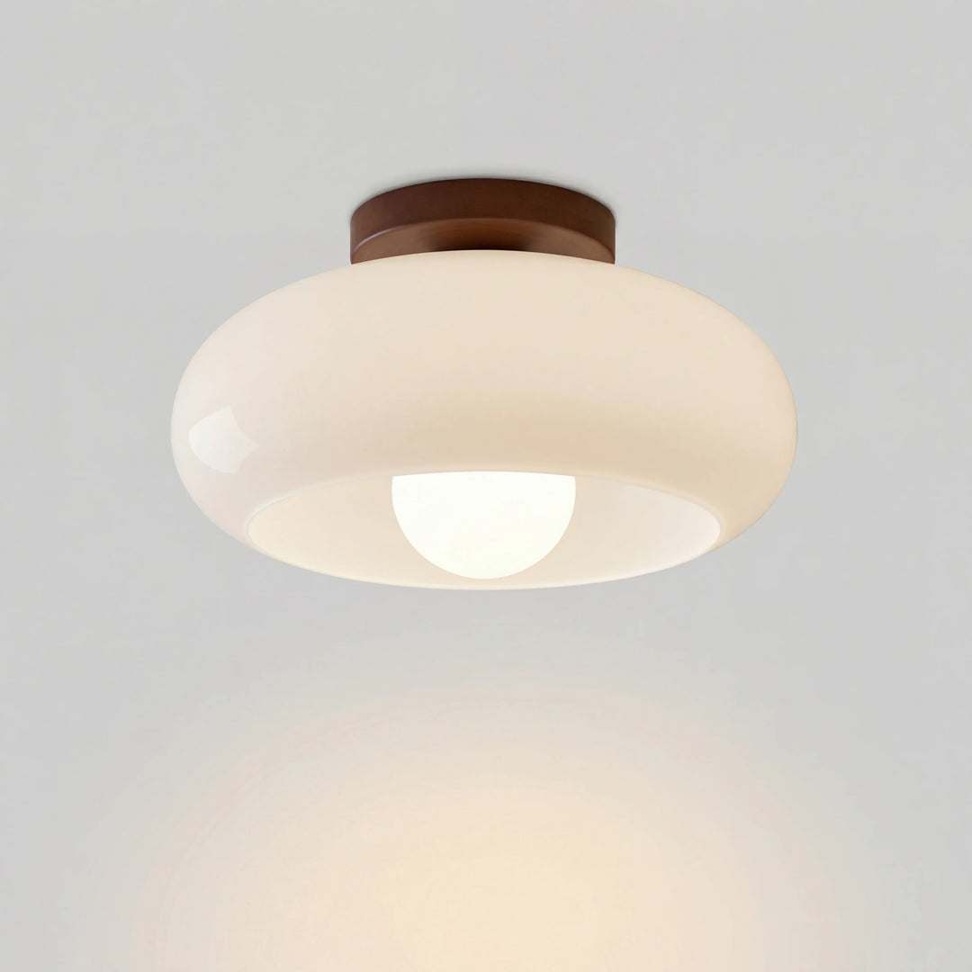 Violetta Modern Minimalist Glass Ceiling Light