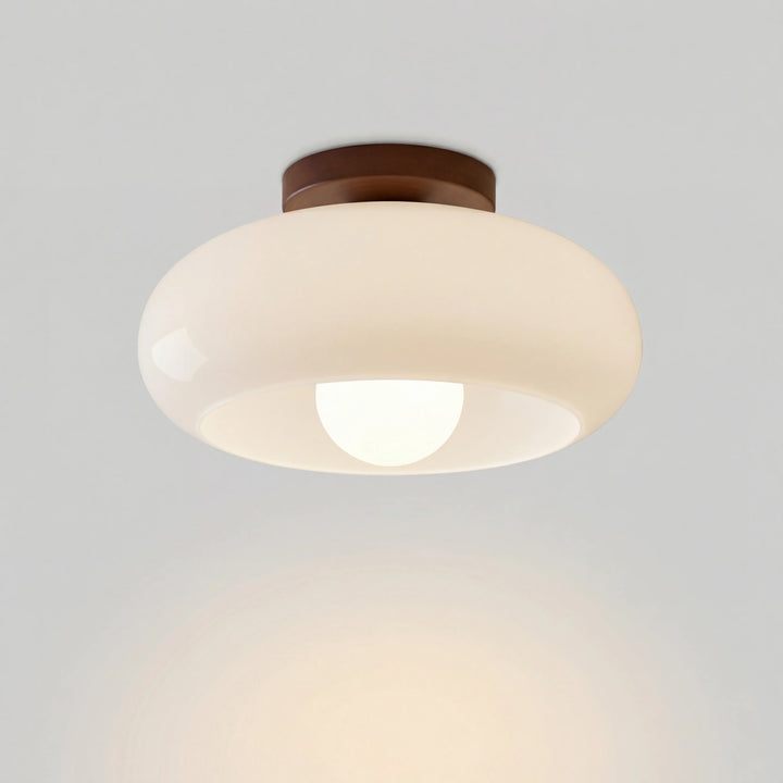 Violetta Modern Minimalist Glass Ceiling Light