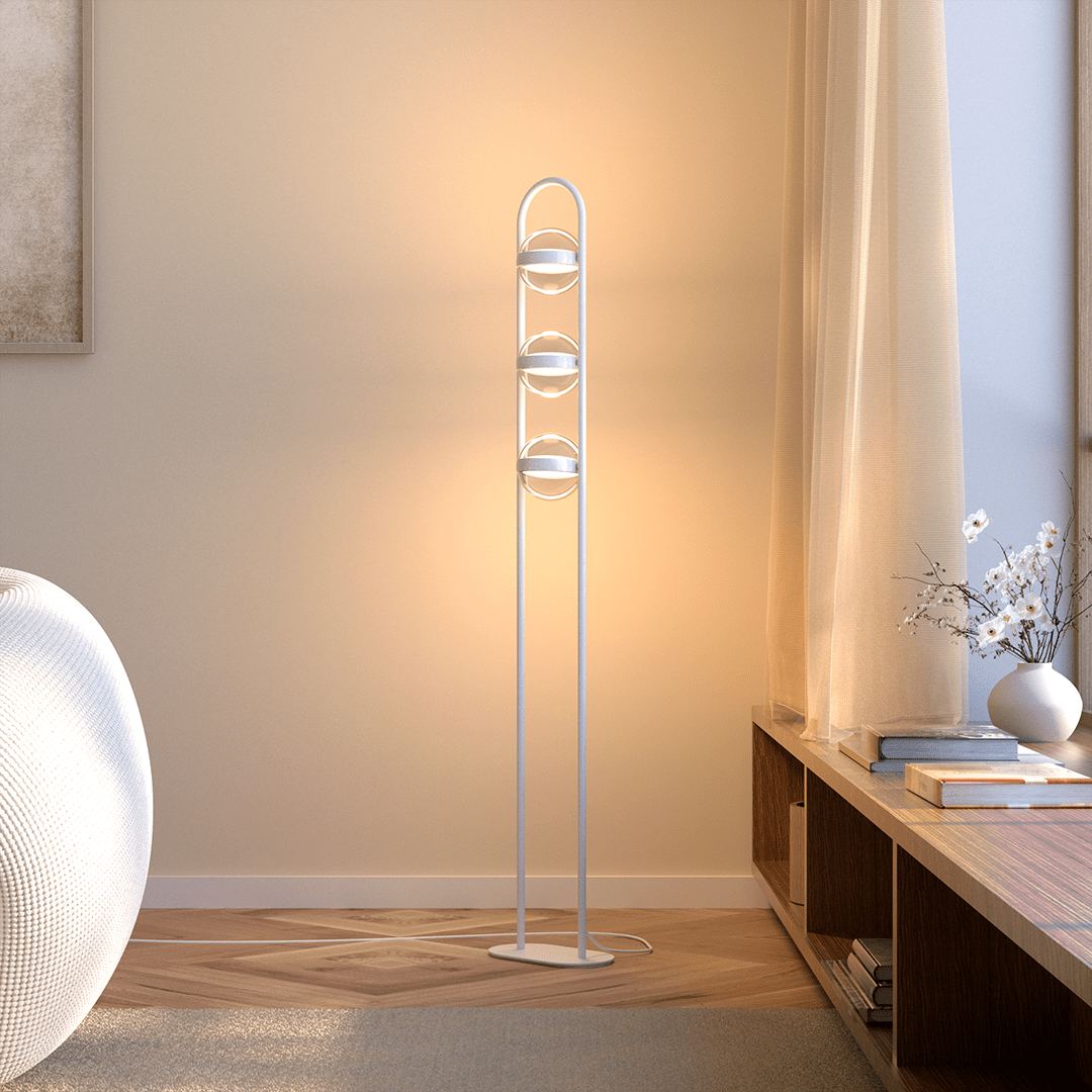 Viva Dimmable Metal Floor Lamp, view 9