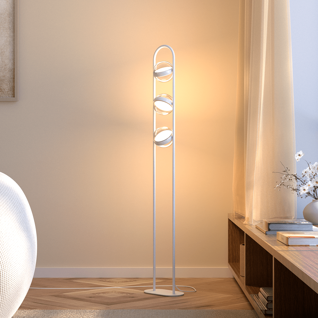 Viva Dimmable Metal Floor Lamp, view 11