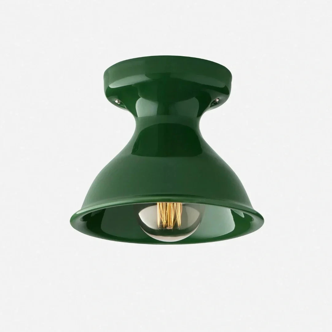 Xaviero Modern Colourful Ceramic Round Ceiling Light